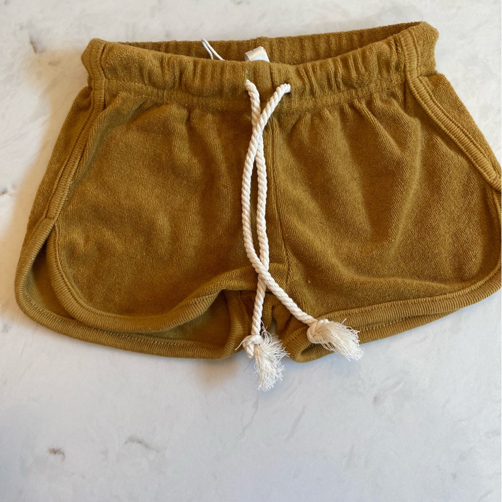 Rylee + Cru Terry Track Short – Vintage Inspired (9-12 months) - Picture 2 of 3